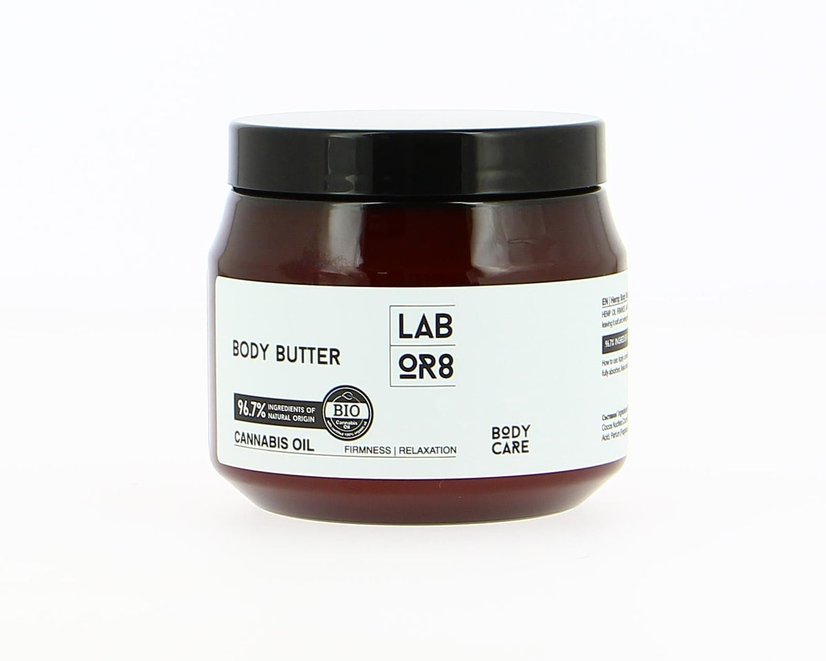 Labor8 Hemp Body Butter Масло за тяло с конопено масло