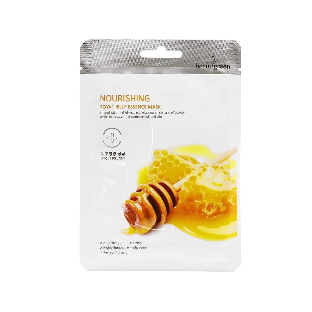 Beauugreen Nourishing Royal Jelly Essence Mask подхранваща маска с пчелно млечице