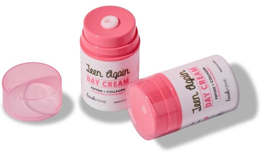 LOOKATME TEEN AGAIN Day Cream with Peptide and Collagen Дневен крем с пептиди и колаген