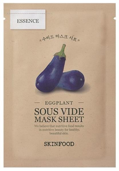 SKINFOOD Sous Vide Mask Sheet (Eggplant) Су вид маска за лице с патладжан