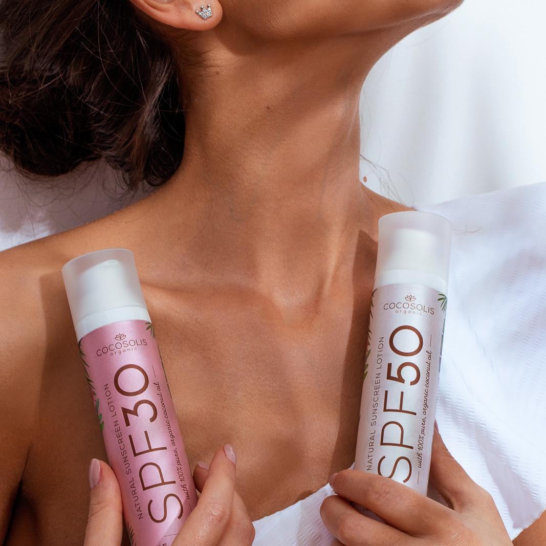Cocosolis SPF 30 Natural Sunscreen Lotion Натурален слънцезащитен лосион