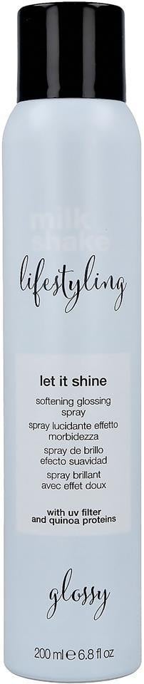 Milk Shake Lifestyling Let It Shine Spray Омекотяващ спрей за блясък