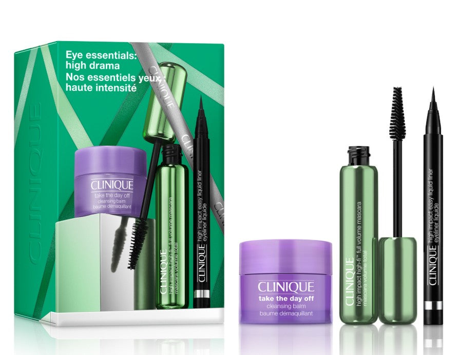 Комплект Clinique Eye Essentials High Drama