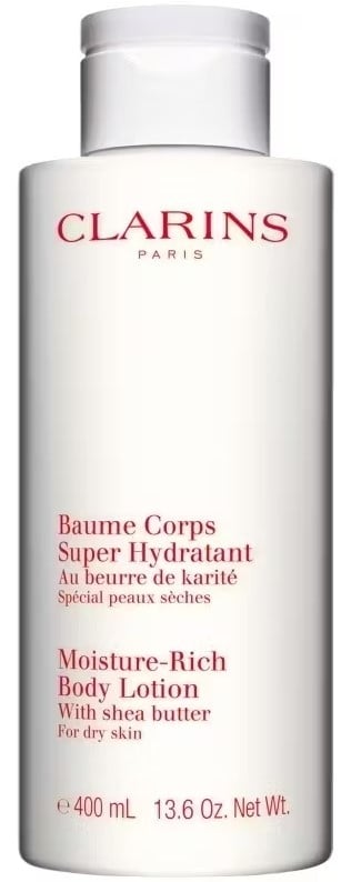 Clarins Moisture-Rich Body Lotion Овлажняващо мляко за тяло за суха кожа