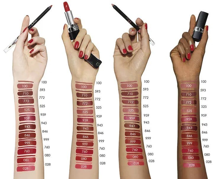 Christian Dior Rouge Dior Contour Молив за устни без опаковка
