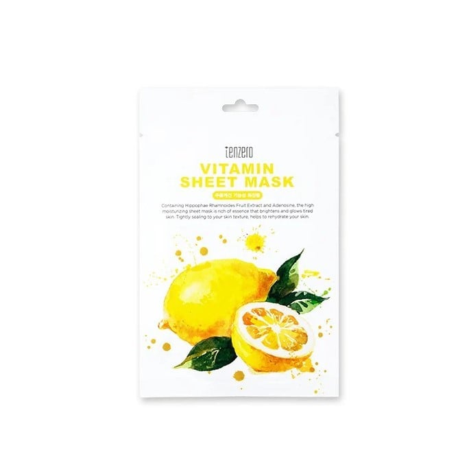 Tenzero Vitamin Sheet Mask Маска за лице с комплекс витамини