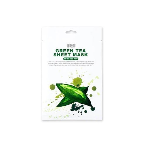 Tenzero Green Tea Sheet Mask Маска за лице с екстракт от зелен чай