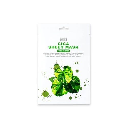 Tenzero Cica Sheet Mask Маска за лице с азиатска центела