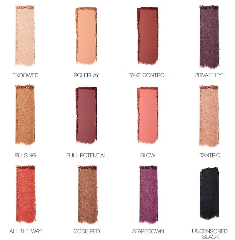 Nars Extreme Effect Palette Палитра сенки за очи без опаковка