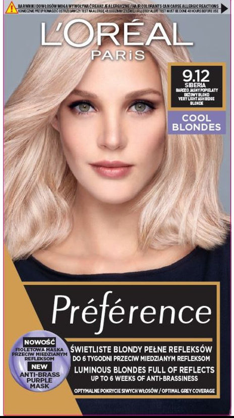 L'Oreal Preference Перманентна боя за коса