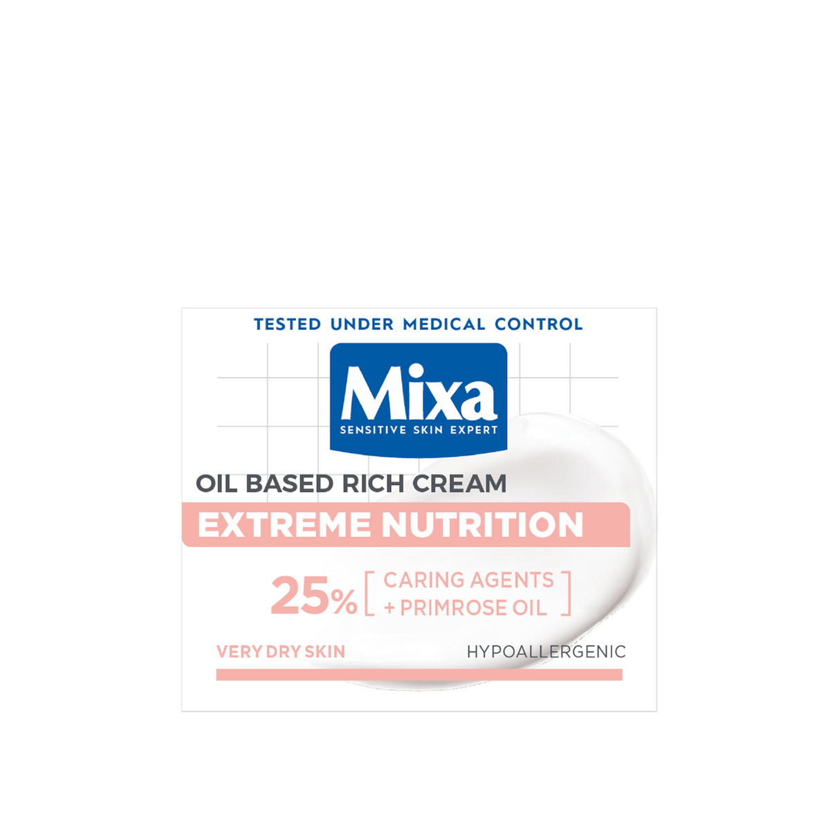 Mixa Extreme Nutrition Богат маслен крем за интензивно подхранване