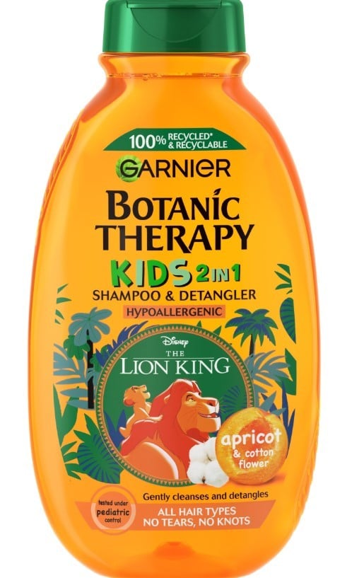 Garnier Botanic Therapy Кids Apricot 2в1 Детски шампоан и балсам за всякакъв тип коса