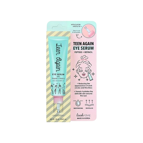 LookATME Teen Again Eye Serum Peptide + Retinol Околоочен серум