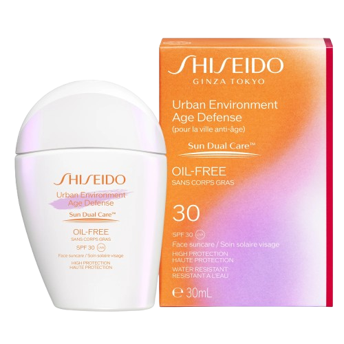 Shiseido Urban Environment Age Defense Oil-Free SPF30 Слънцезащитен крем за лице
