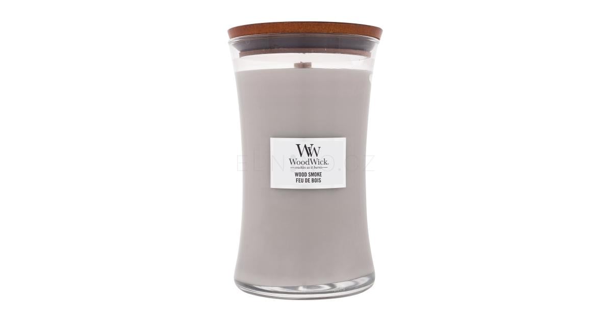 WoodWick Warm Woods Trilogy Ароматна свещ с дървен фитил