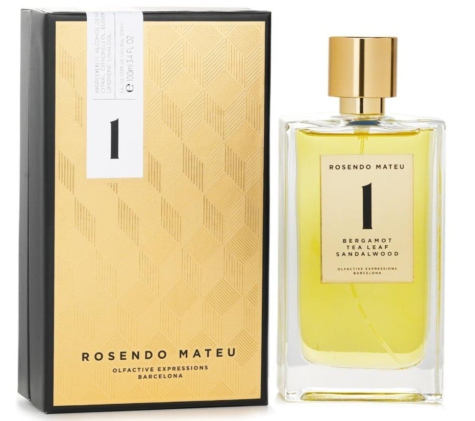 Rosendo Mateu Nº 1 Bergamot, Tea Leaf, Sandalwood Eau de Parfum
