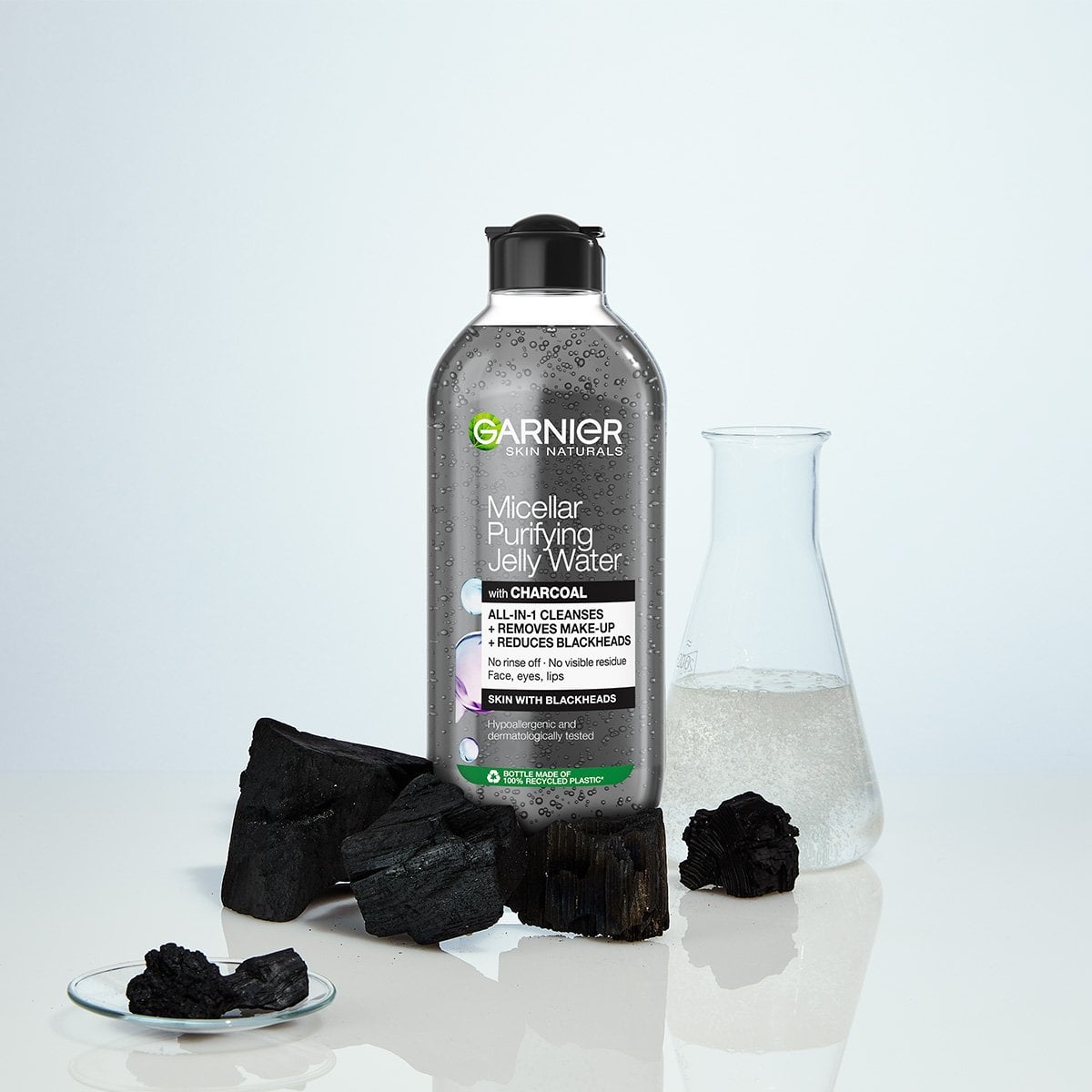 Garnier Skin Naturals Micellar Purifying Jelly Water with Charcoal All-In-1 Дегримьор за почистване на лицето