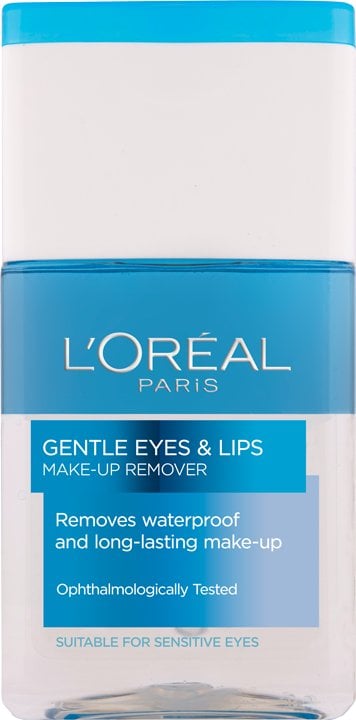 L'Oreal Paris Gentle Eyes and Lips Make-Up Remover Почистващ лосион за очи и устни