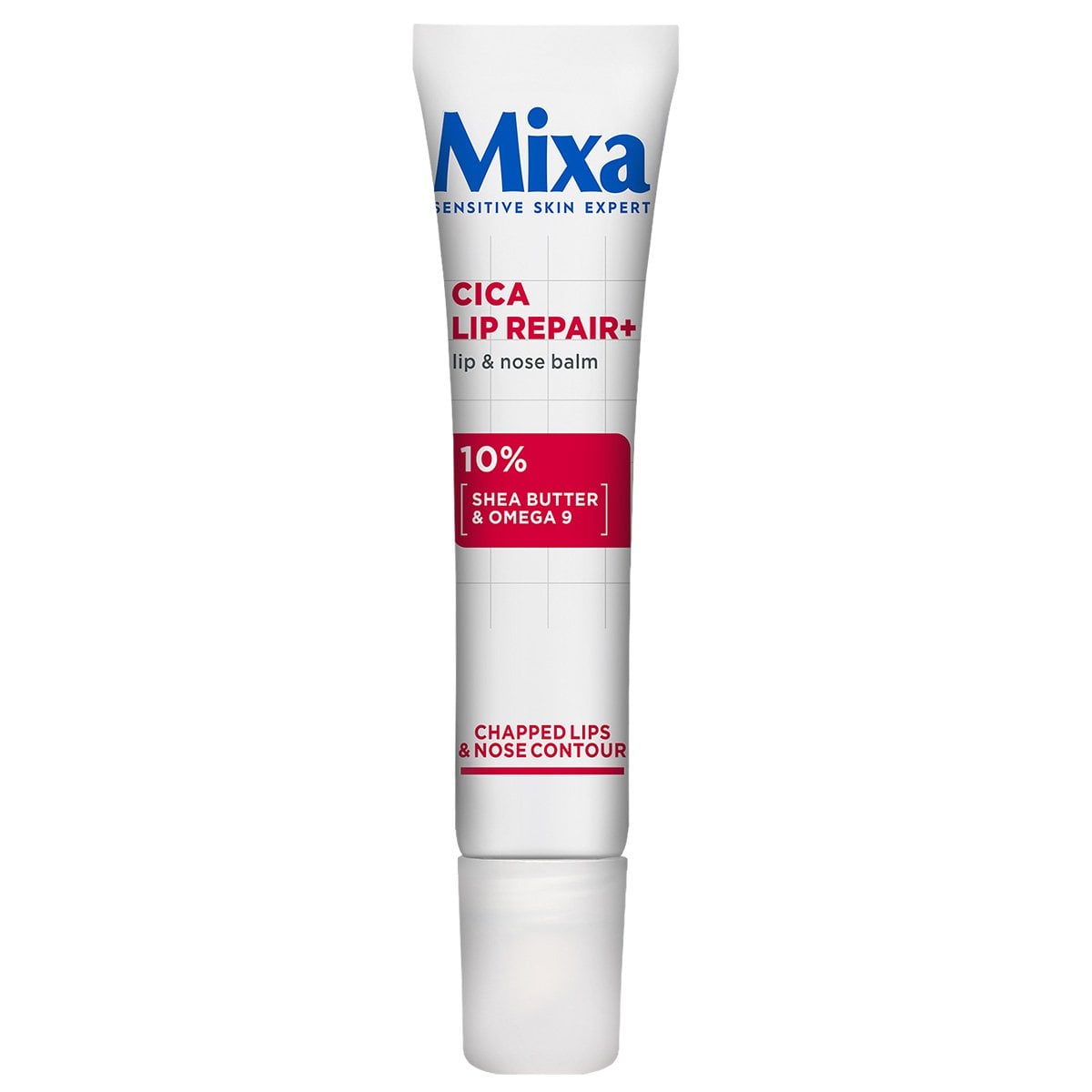 Mixa Cica Lip Repair+ Lip & Nose Balm Балсам за устни и зоната около носа