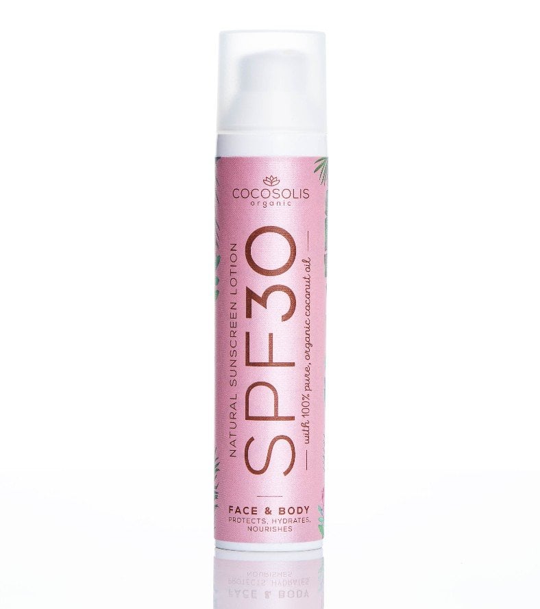 Cocosolis SPF 30 Natural Sunscreen Lotion Натурален слънцезащитен лосион