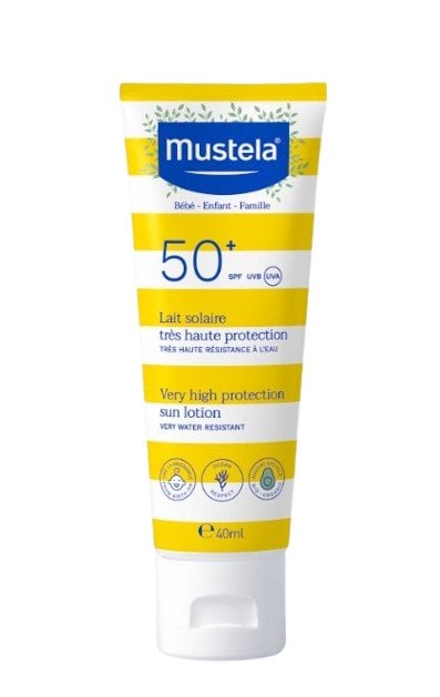 Mustela Слънцезащитен лосион за лице SPF50+
