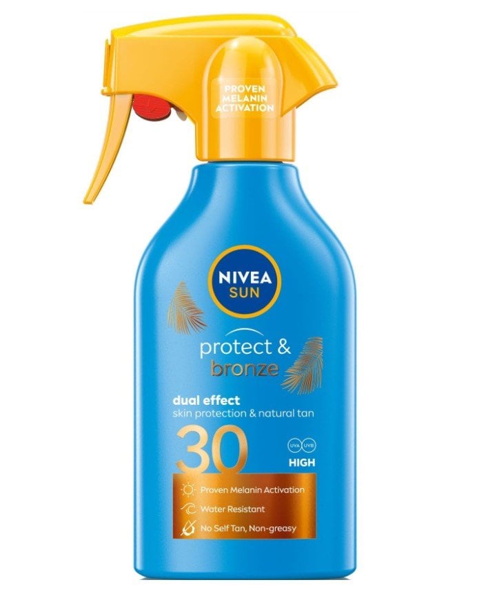 Nivea Sun Protect & Bronze Слънцезащитен спрей SPF30