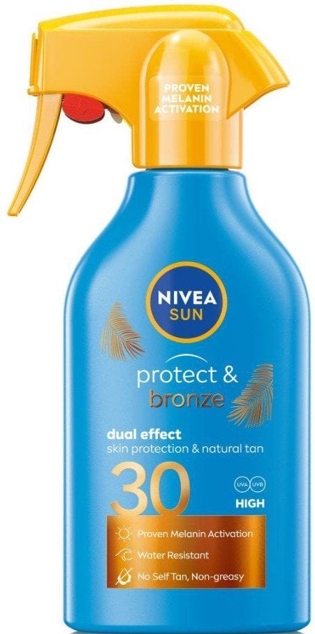 Nivea Sun Protect & Bronze Слънцезащитен спрей SPF30