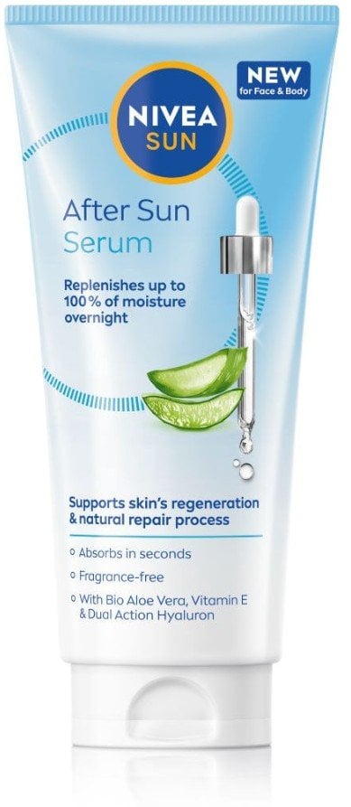 Nivea Sun Лосион със серум за лице и тяло за след слънце
