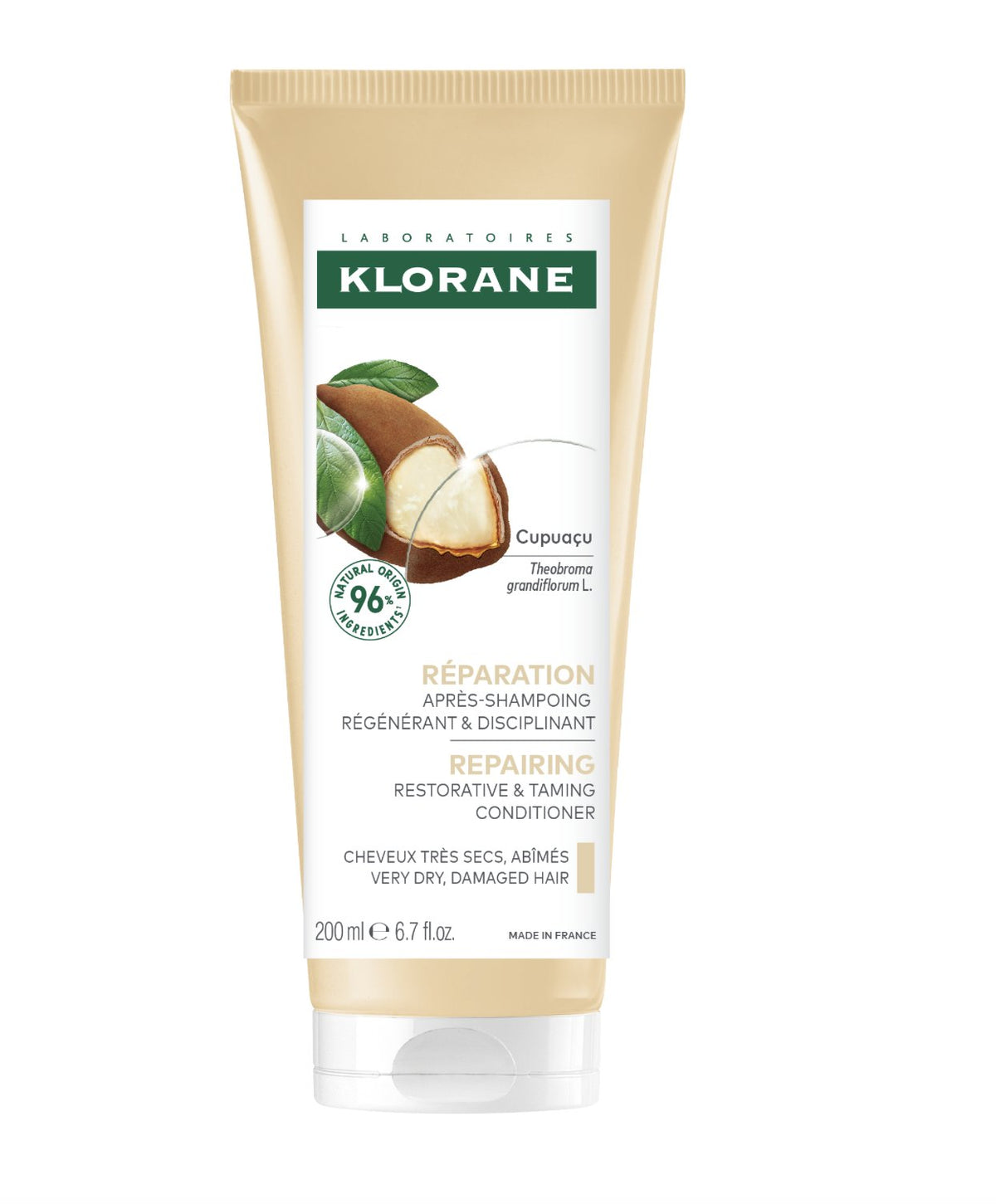 Klorane Cupuaçu Restorative Repairing Балсам за много суха коса