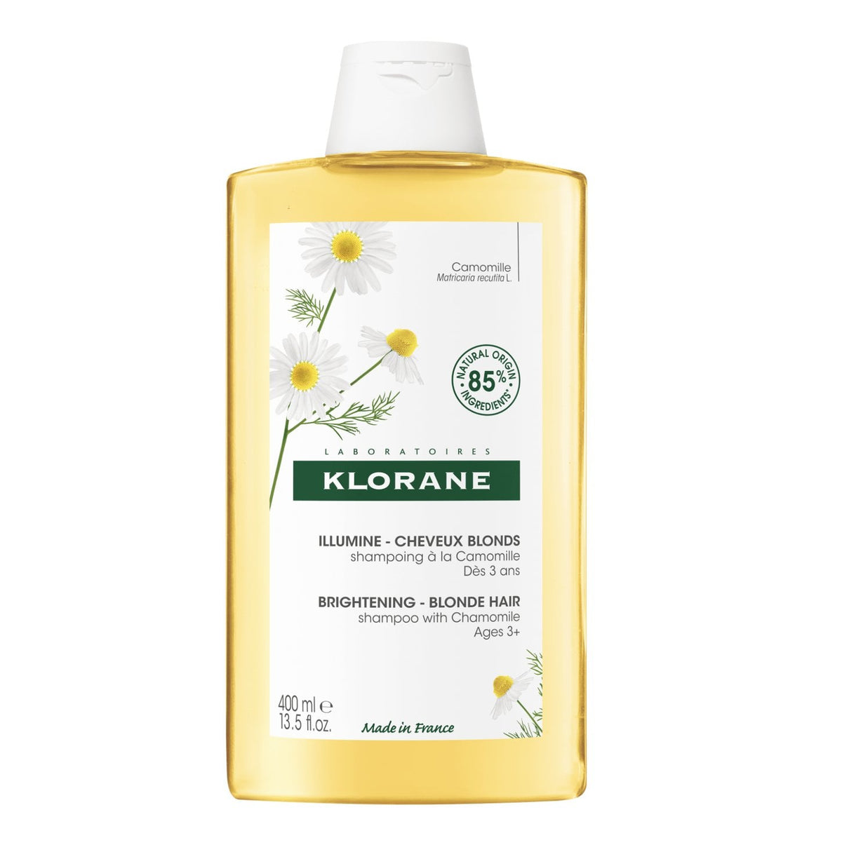 Klorane Chamomile Illumine Озаряващ шампоан за руса коса