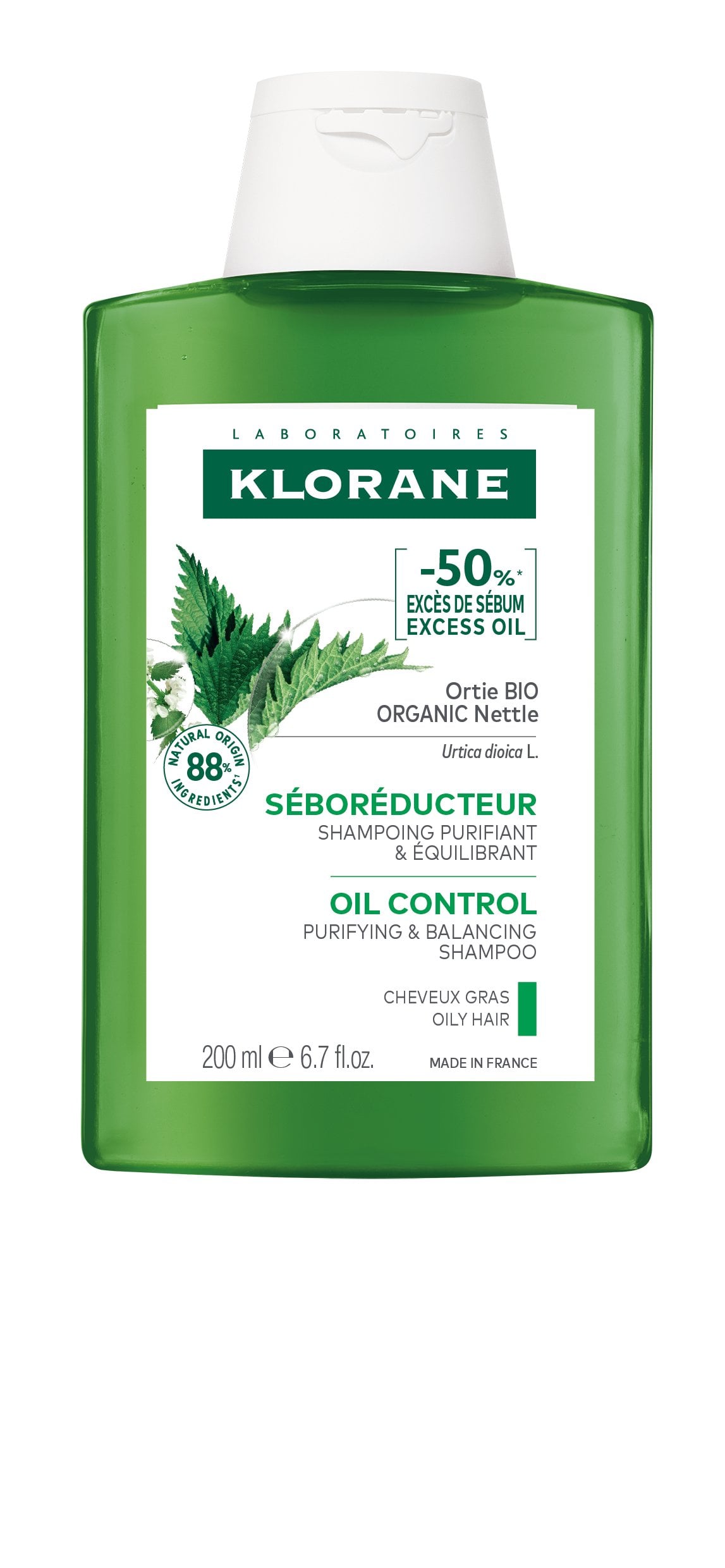 Klorane Nettle Шампоан за мазна коса