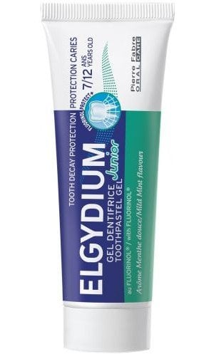 Elgydium Junior Гел Паста за Зъби Сладка Мента 7 - 12 г. - 50 мл