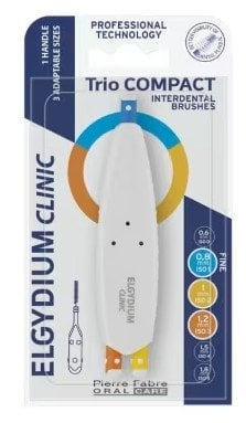 Elgydium Clinic Trio Compact Интердентални четки за зъби