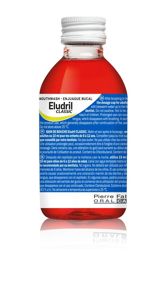 Eludril Classic Вода за Уста - 90 мл