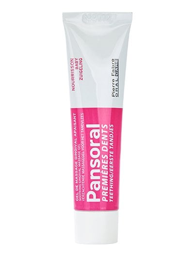Pansoral First Teeth Масажен гел за венци за бебета при първи зъбки - 15 ml