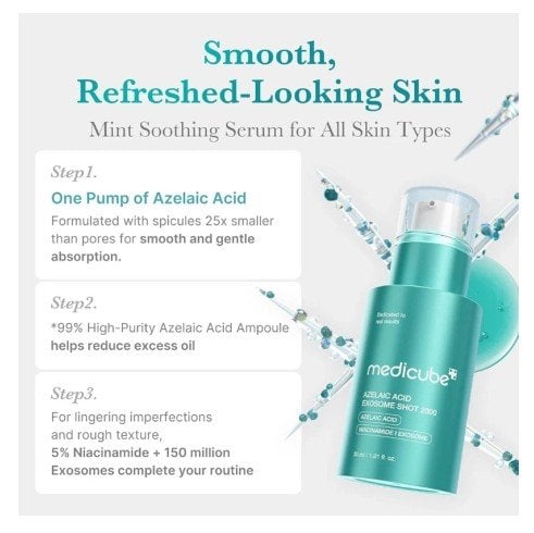 MediCube Azelaic Acid Exosome Shot Serum 2000 Серум за лице