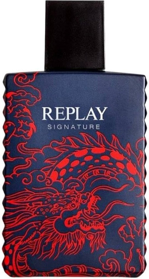Replay Signature Red Dragon Eau de Toilette без опаковка