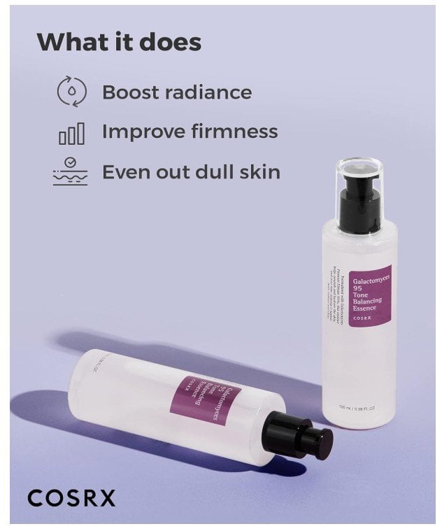 Cosrx Galactomyces 95 Tone Balancing Essence Есенция за изравняване на тена с галактомицес