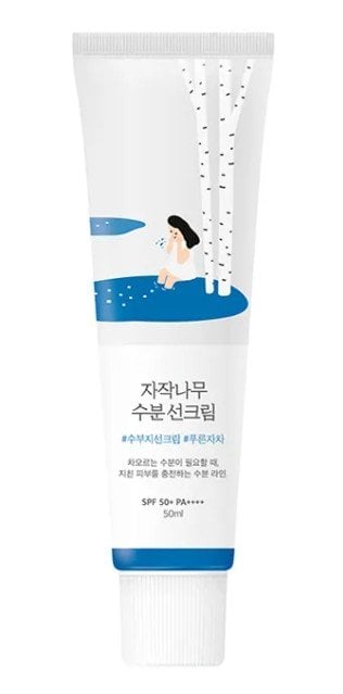 Round Lab Birch Juice Sunscreen SPF50+ Pa+ Слънцезащитен крем за лице