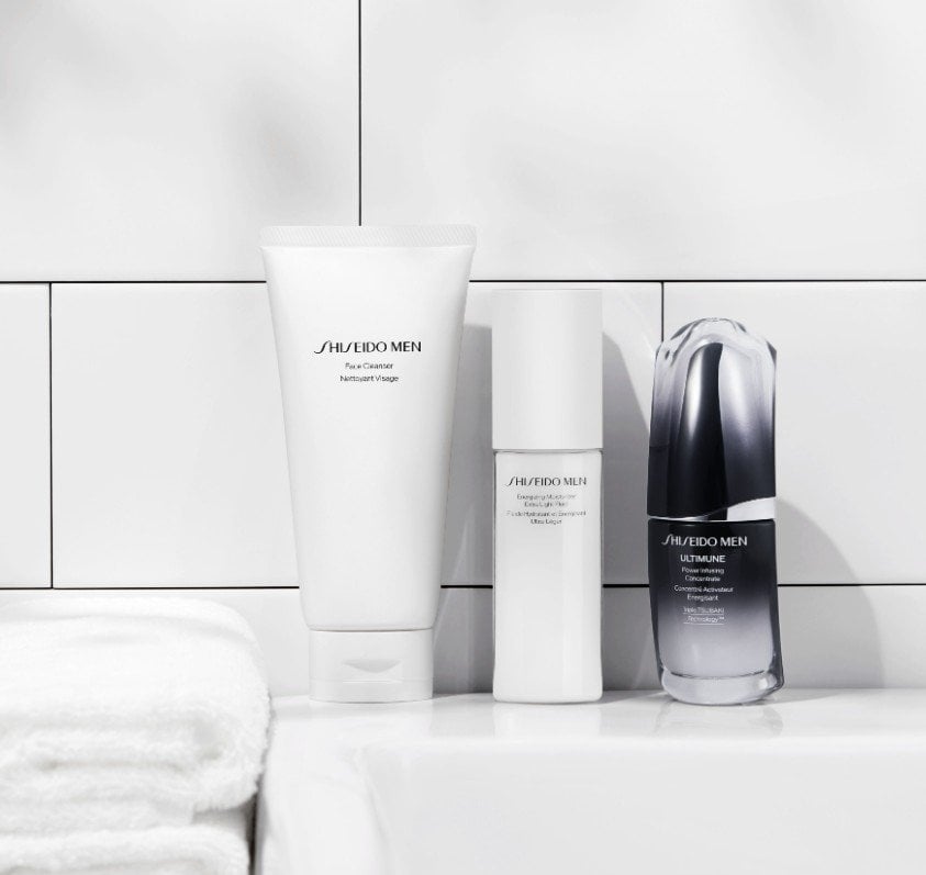 Shiseido Men Cleansing Foam Нежна почистваща пяна за всички типове кожа