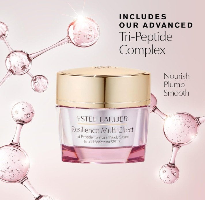 Estee Lauder Resilience Multi-Effect Tri-Peptide Face and Neck Creme SPF15 Дневен крем за лице и шия за нормална кожа