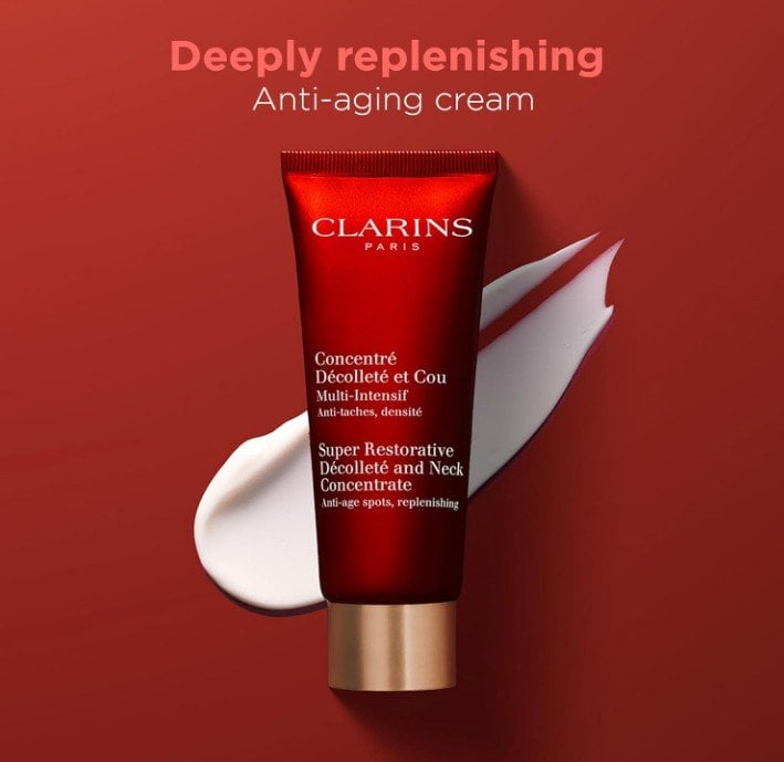 Clarins Super Restorative Decollete And Neck Concentrate Крем за шия и деколте