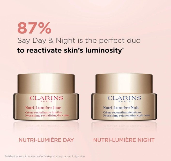 Clarins Nutri Lumiere Day Cream Подмладяващ дневен крем за зряла кожа