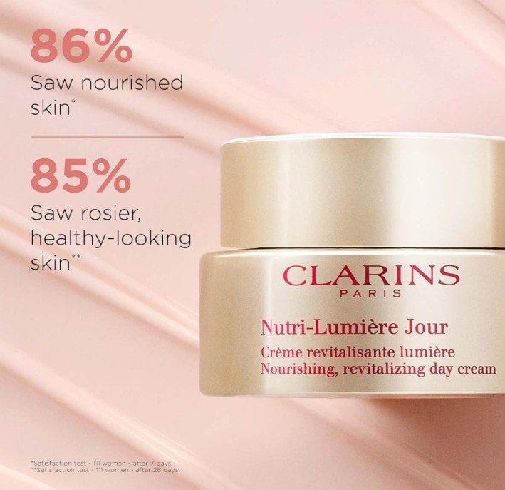 Clarins Nutri Lumiere Day Cream Подмладяващ дневен крем за зряла кожа