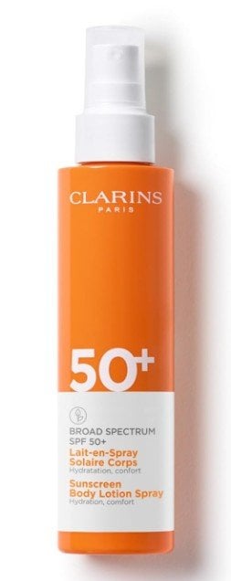Clarins Sun Care Lotion Spray SPF50 Слънцезащитен лосион-спрей за тяло без опаковка