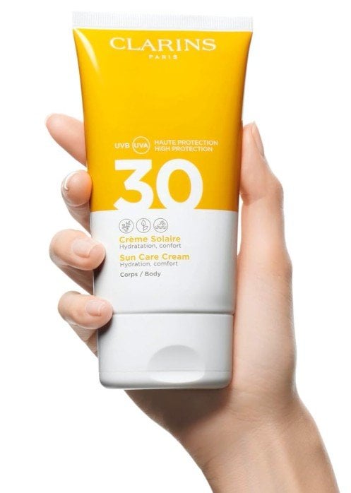 Clarins Sun Care Cream SPF30 Слънцезащитен крем за тяло без опаковка