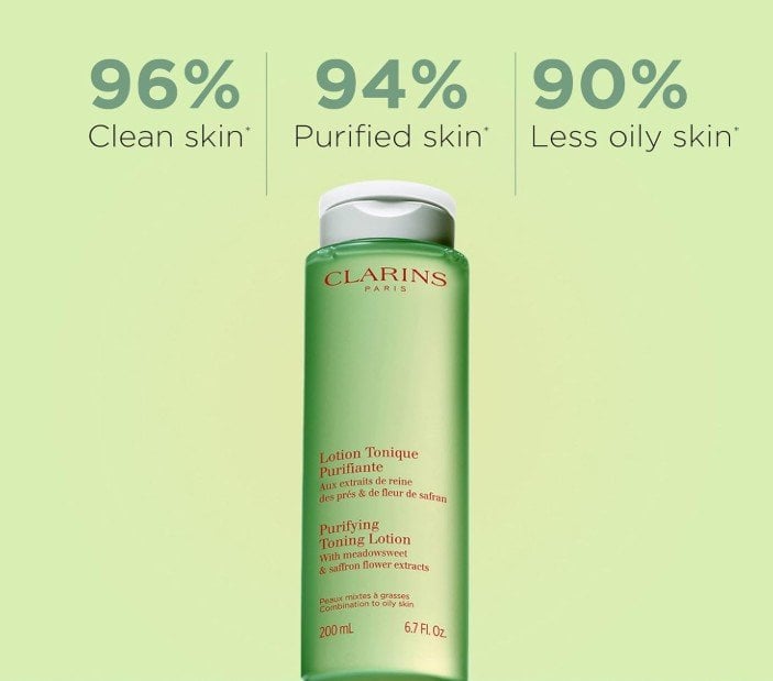 Clarins Purifying Toning Lotion Почистващ тоник за мазна кожа