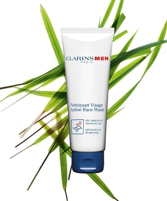 Clarins Men Active Face Wash Почистваща гел-пяна за лице без опаковка