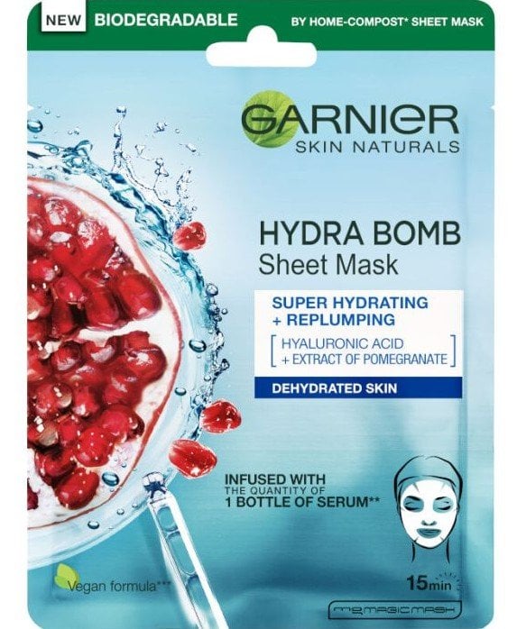 Garnier Skin Naturals Памучна маска за дехидратирана кожа