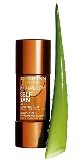 Clarins Radiance-Plus Golden Glow Booster Aвтобронзант за лице